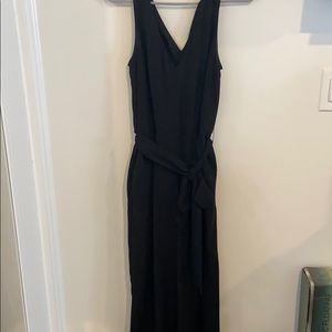 black jumpsuit